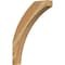 Ekena Millwork 4"W x 22"D x 30"H Thorton Rough Sawn Knee Brace, Western Red Cedar BRC04X22X30THR00RWR - alternate 1